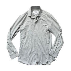 Mizzen+Main Gray Casual Button Down Shirt
